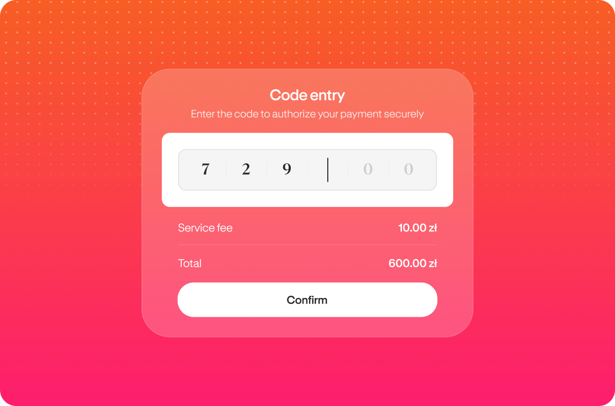 Enter code