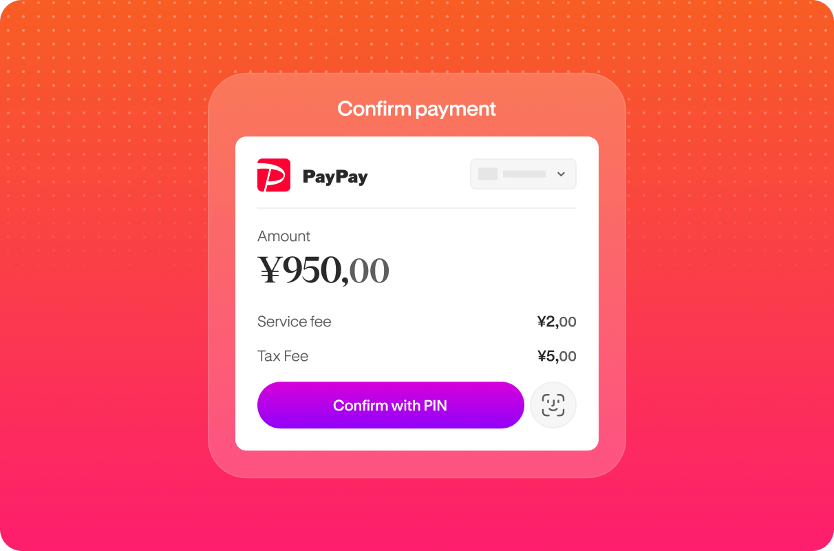 Confirm payment